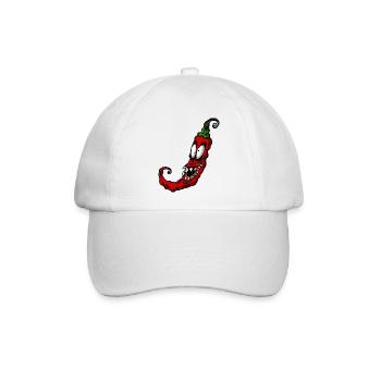 Paprikagemüse - Baseballkappe - Weiß/Weiß - Vorne