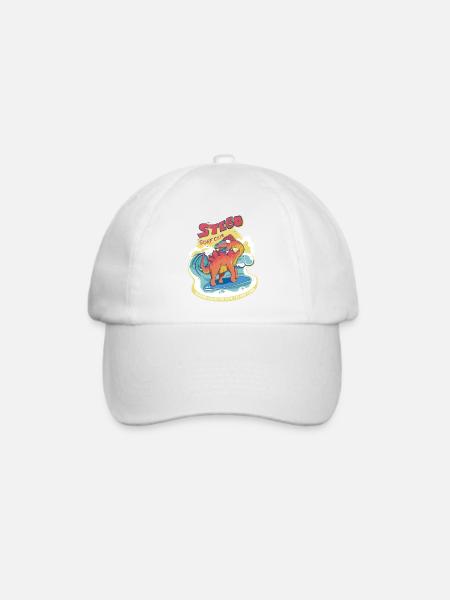 Stego surf club - Baseballkappe - Weiß/Weiß