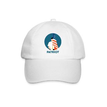 Patriot - Baseballkappe - Weiß/Weiß - Vorne