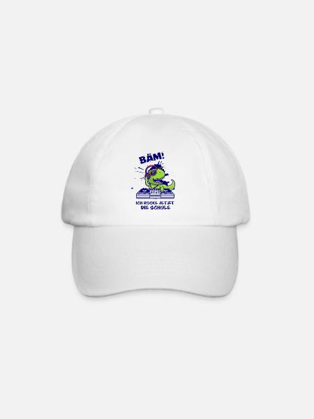 Kinder Einschulung Schulanfang Schulkind 2022 - Baseballkappe - Weiß/Weiß