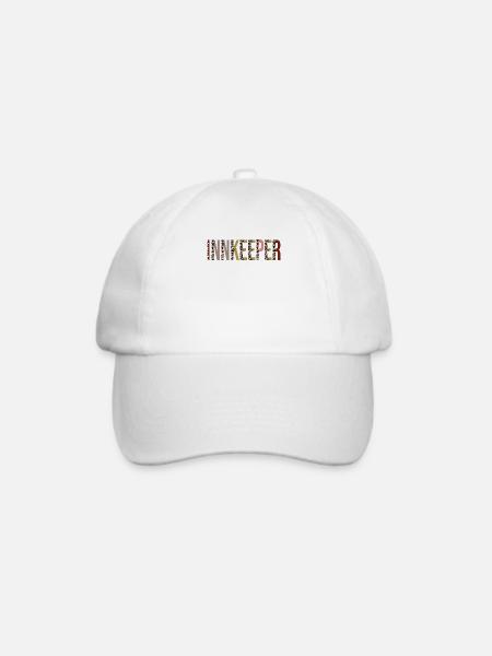 Gastwirt - Baseballkappe - Weiß/Weiß