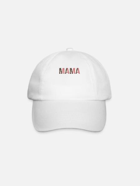 Mamma - Baseballkappe - Weiß/Weiß