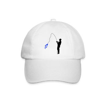 Angler - Baseballkappe - Weiß/Weiß - Vorne
