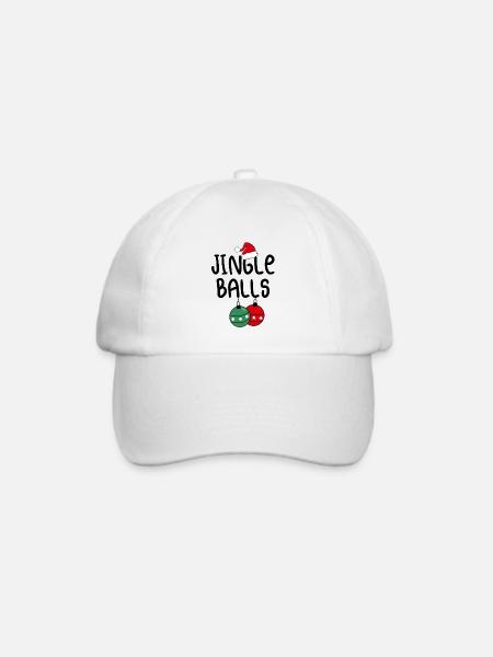 Jingle Bälle - Baseballkappe - Weiß/Weiß