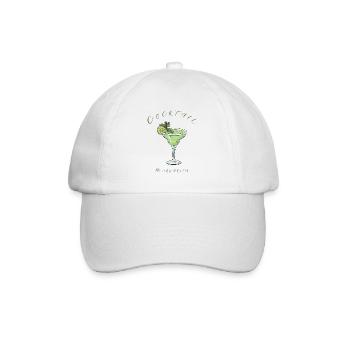Cocktail Margarita - Baseballkappe - Weiß/Weiß - Vorne