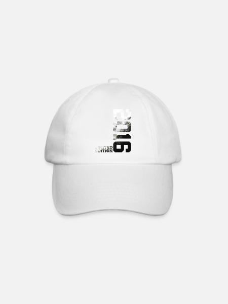 10. GEBURTSTAG 10 JAHRE LIMITED EDITION 2016 - Baseballkappe - Weiß/Weiß