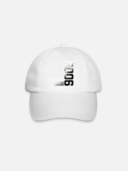 20. GEBURTSTAG 20 JAHRE LIMITED EDITION 2006 - Baseballkappe - Weiß/Weiß