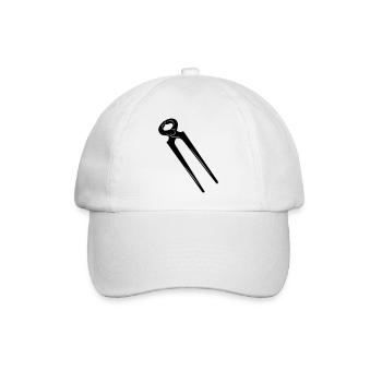 Zange - Baseballkappe - Weiß/Weiß - Vorne