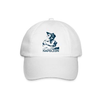Napoleon Bonaparte - Baseballkappe - Weiß/Weiß - Vorne