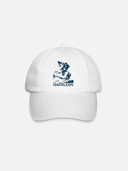 Napoleon Bonaparte - Baseballkappe - Weiß/Weiß