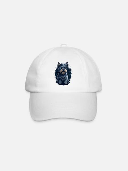 West Highland White Terrier Westie - Baseballkappe - Weiß/Weiß
