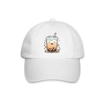 BUBBLETEA - Baseballkappe - Weiß/Weiß - Vorne