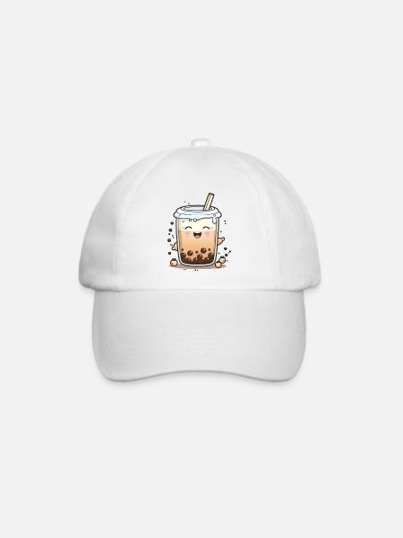 BUBBLETEA - Baseballkappe - Weiß/Weiß