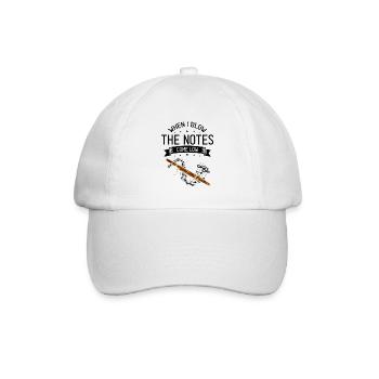 Holzblasinstrument und Fagott Blasinstrument - Baseballkappe - Weiß/Weiß - Vorne