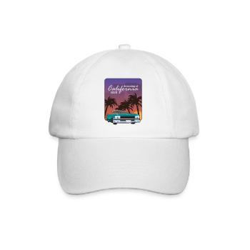 Dreaming of California 1959 - Baseballkappe - Weiß/Weiß - Vorne