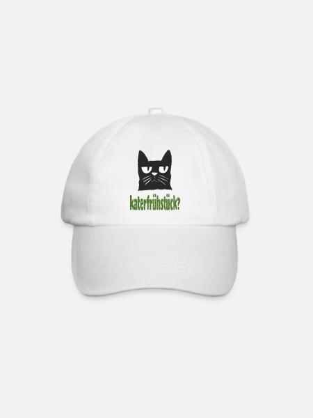 katerfrühstück - Baseballkappe - Weiß/Weiß