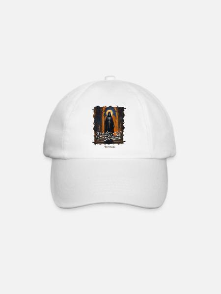 Santa Muerte - Baseballkappe - Weiß/Weiß