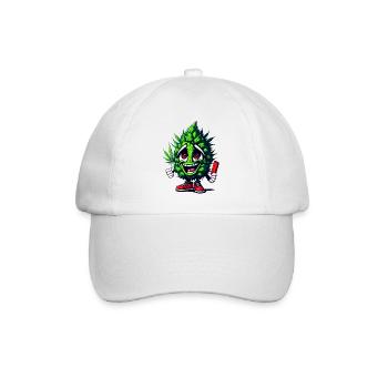 420 -Feierabend - Baseballkappe - Weiß/Weiß - Vorne