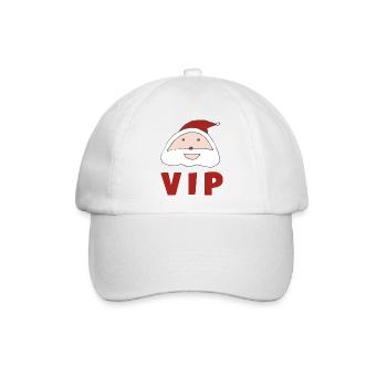 WEIHNACHTSMANN VIP - Baseballkappe - Weiß/Weiß - Vorne