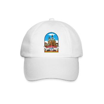 Forchheim Bayern Vintage Deutschland - Baseballkappe - Weiß/Weiß - Vorne