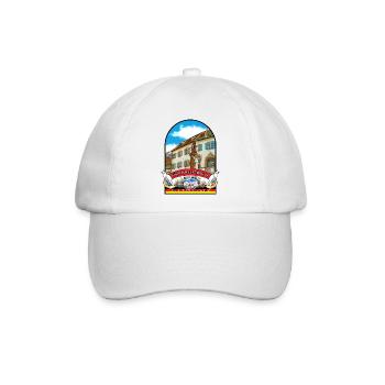 Fürstenfeldbruck Bayern Vintage Deutschland - Baseballkappe - Weiß/Weiß - Vorne