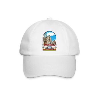 Germering Bayern Vintage Deutschland - Baseballkappe - Weiß/Weiß - Vorne