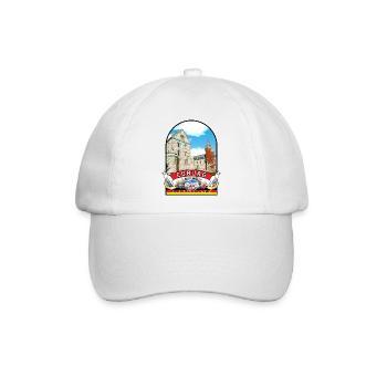 Coburg Bayern Vintage Deutschland - Baseballkappe - Weiß/Weiß - Vorne