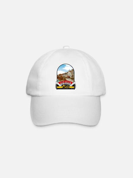 Deutschland Tübingen Vintage Baden-Württemberg - Baseballkappe - Weiß/Weiß