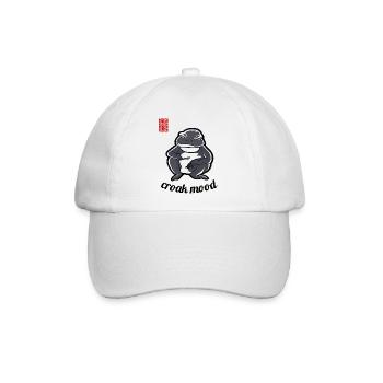 Hatsomoto Croak Mood Frog - Baseballkappe - Weiß/Weiß - Vorne