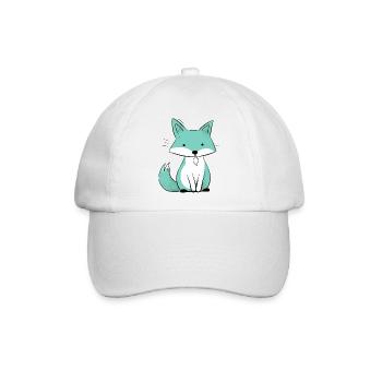 Zozo, der kleine Fuchs - Baseballkappe - Weiß/Weiß - Vorne
