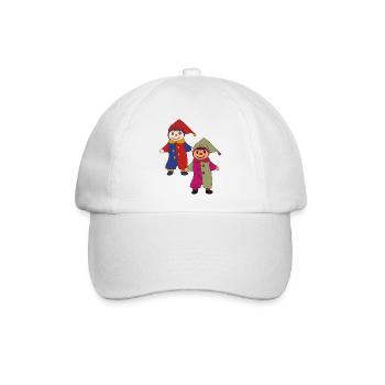 kasper 2fach - Baseballkappe - Weiß/Weiß - Vorne