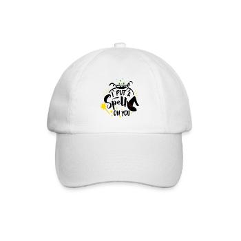 Ich habe dich verzaubert - Baseballkappe - Weiß/Weiß - Vorne