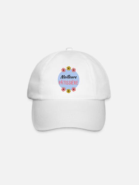 OMA. OMA - Baseballkappe - Weiß/Weiß