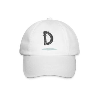 rohr d - Baseballkappe - Weiß/Weiß - Vorne