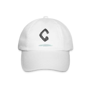 rohr c - Baseballkappe - Weiß/Weiß - Vorne