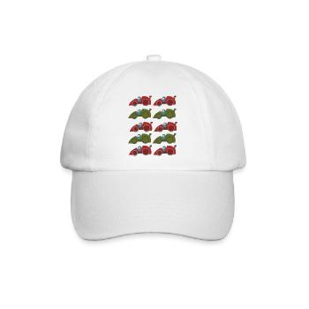 autorennen 3 - Baseballkappe - Weiß/Weiß - Vorne