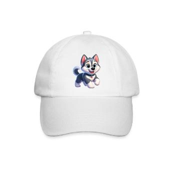 Husky 2 - Baseballkappe - Weiß/Weiß - Vorne
