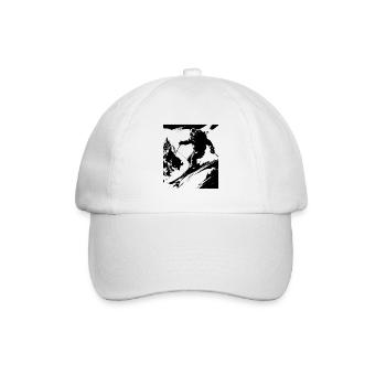 SKI SKI BERGE - Baseballkappe - Weiß/Weiß - Vorne