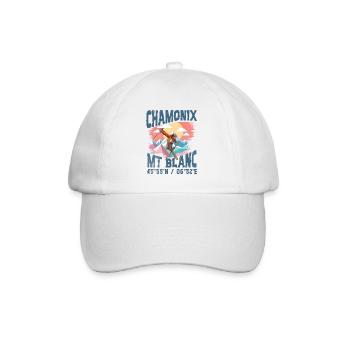 Chamonix Freestyle blc - Baseballkappe - Weiß/Weiß - Vorne