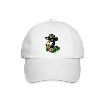 Ein Hauch von Irland - Baseballkappe - Weiß/Weiß - Vorne
