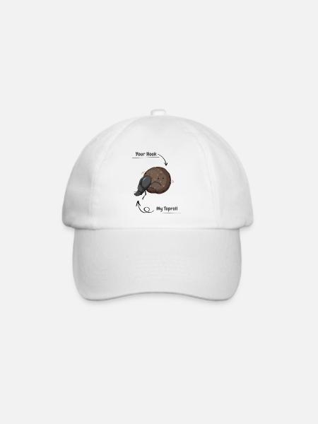My Toproll - Baseballkappe - Weiß/Weiß