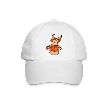 Elchi Knopf - Baseballkappe - Weiß/Weiß - Vorne