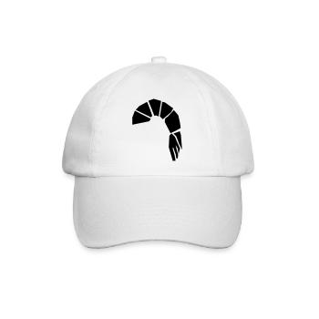 Shrimp - Baseballkappe - Weiß/Weiß - Vorne
