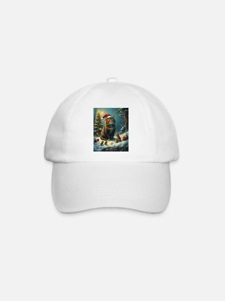 Didimaus - Baseballkappe - Weiß/Weiß