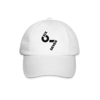 SixSeven 67 - Baseballkappe - Weiß/Weiß - Vorne