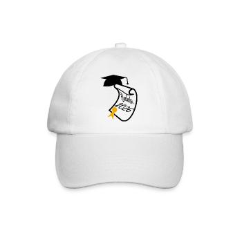 Bachelor 2026 - Baseballkappe - Weiß/Weiß - Vorne