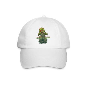 Zombie Kush - Baseballkappe - Weiß/Weiß - Vorne