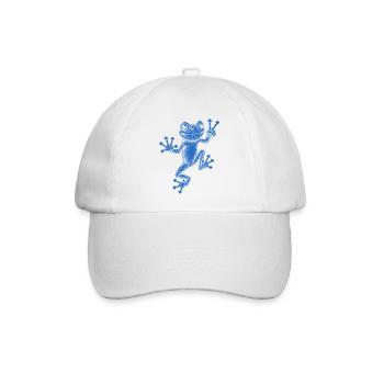 Laubfrosch - Baseballkappe - Weiß/Weiß - Vorne