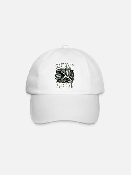 Hecht Jäger - Baseballkappe - Weiß/Weiß