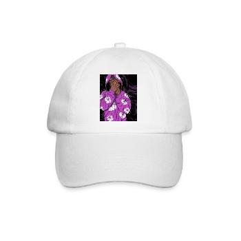 Purple Cloud Hoodie Hush - Baseballkappe - Weiß/Weiß - Vorne